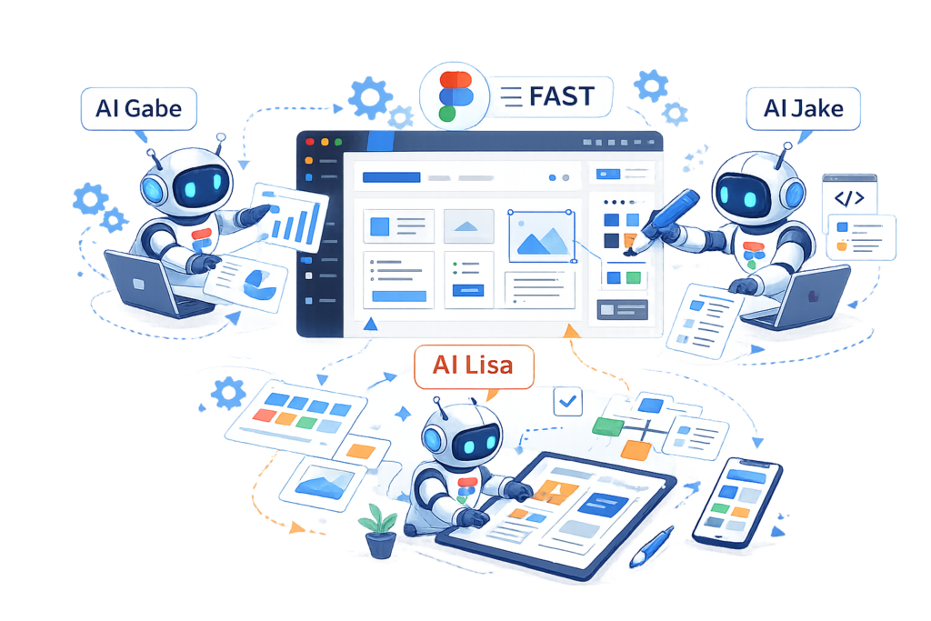 Create figma, UI and UX designs using AI