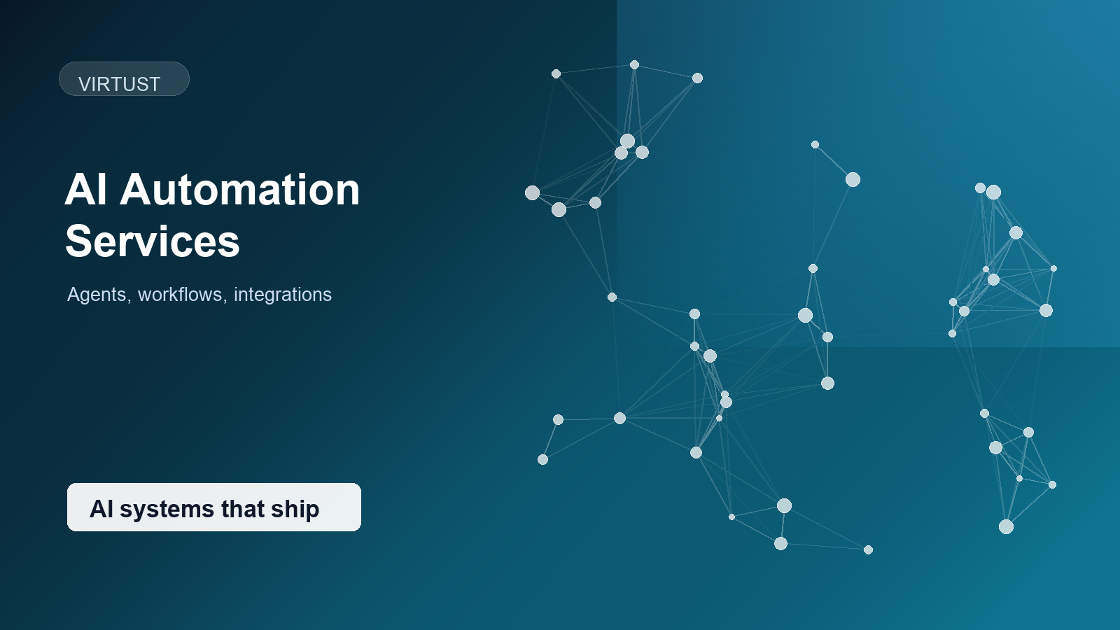 AI Automation Services for Businesses by Virtust
