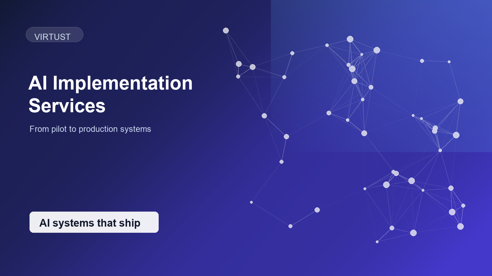AI Implementation Services by Virtust